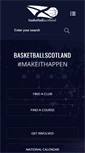 Mobile Screenshot of basketballscotland.co.uk